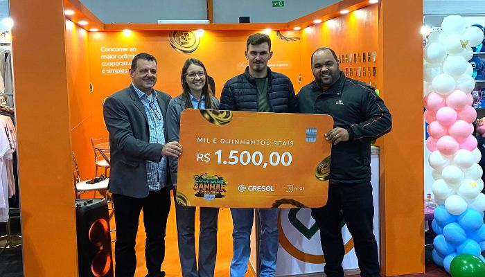 Quinto sorteio da campanha Cooperar é Ganhar contempla 5 cooperados da Cresol em Três Barras do Paraná 